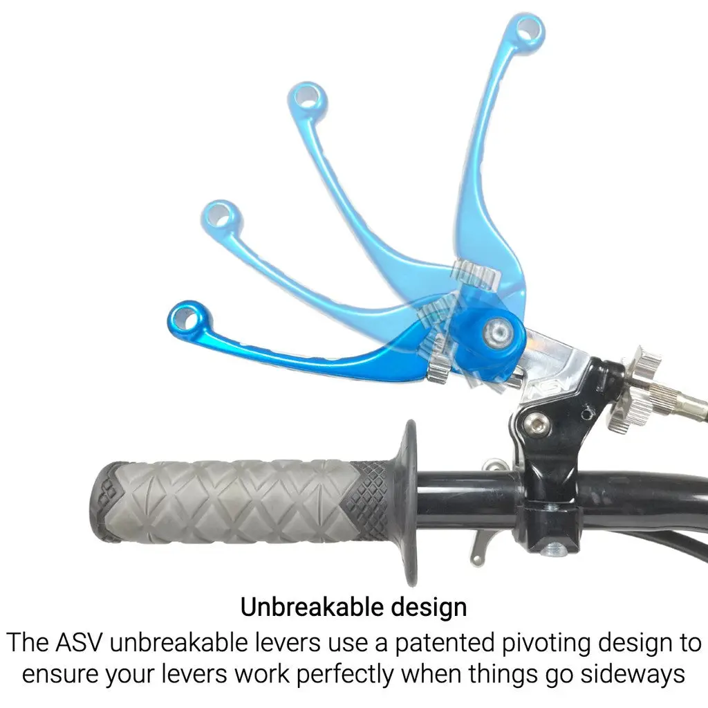 ASV Unbreakable Levers F4 Series - Off-Road Clutch and Brake Lever Set - Image 3