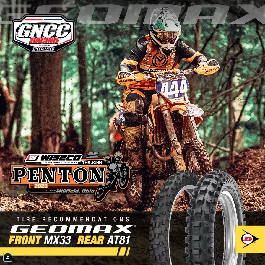 Dunlop Geomax AT81 Front & Rear Tires - Enduro / Desert Tires - Image 3